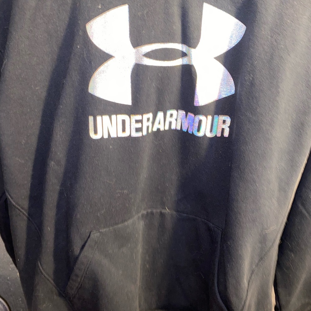Underarmour holographic logo sweater